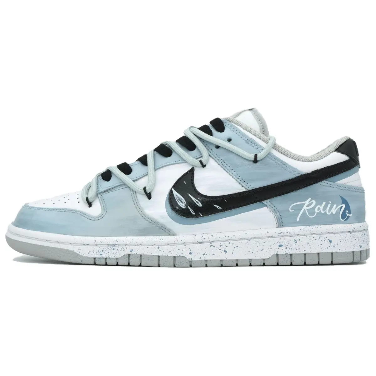 Nike Dunk Rainy Night Fades Away Slip Resistant, Abrasion Resistant, Lightweight Low top Skateboard Shoes Men's