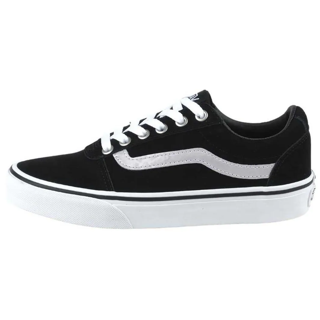 Vans Ward Soft And Comfortable Abrasion Resistant Abrasion Resistant Low top Skateboard Shoes Women's Black