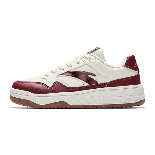 Anta Street Rebel 3 Low top Skateboard Shoes Women's White Red