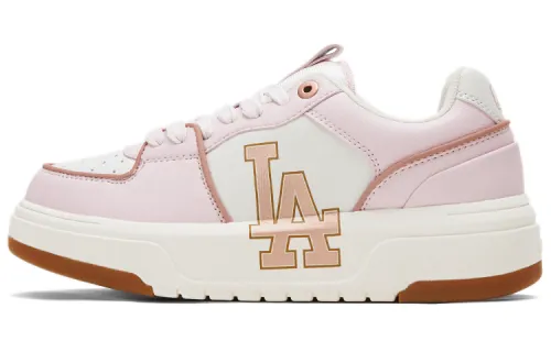 MLB Chunky Liner Bare Eyes 3D Low top Skateboard Shoes Unisex Pink
