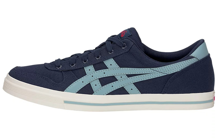 ASICS Aaron Comfortable Abrasion Resistant Low top Skateboard Shoes Men's Blue