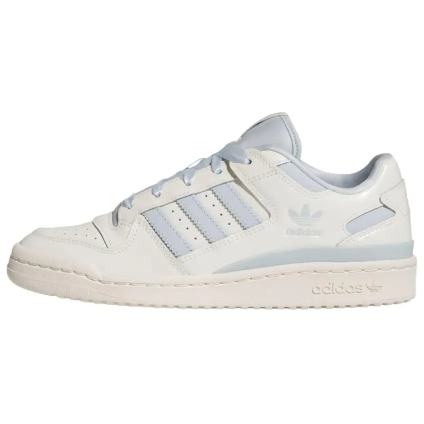 Forum Wmns Adidas Originals Low Cl 'Off White Halo Blue Patent' Women's