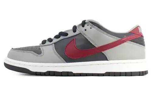 Nike Dunk Pro Comfortable Cushioning, Wear Resistant Low top Skateboard Shoes Men's Gray
