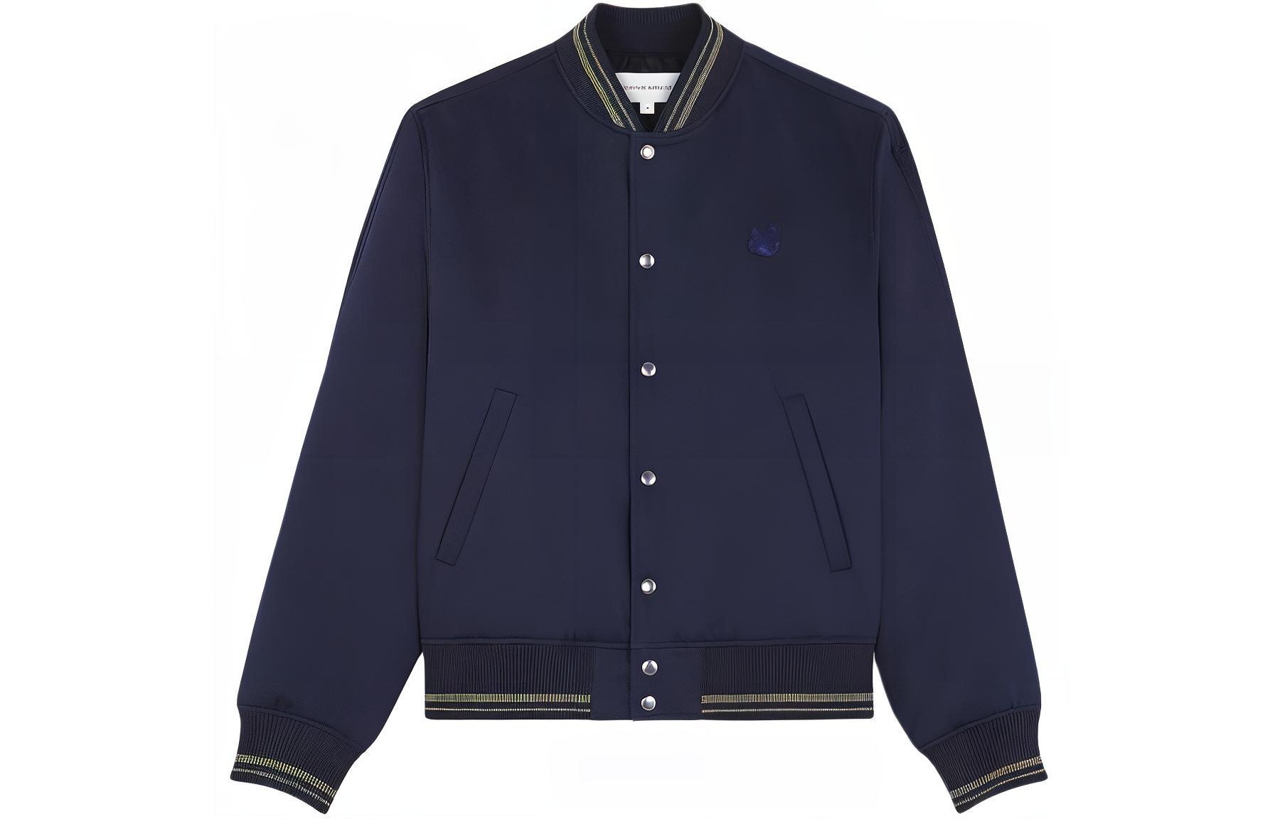 Мужская куртка Maison Kitsune SS24 (темно-синяя)