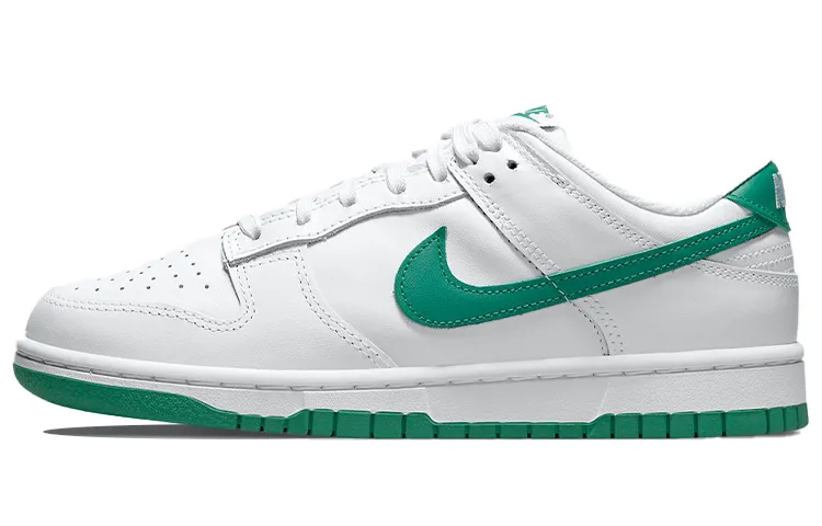 Nike Dunk Low top Skateboard Shoes Women's White Green