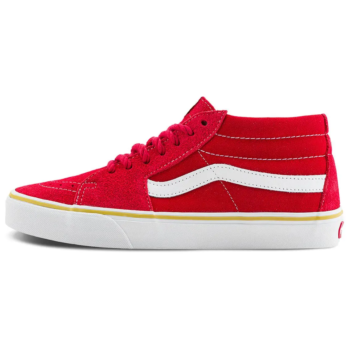 Vans SK8 MID top Skateboard Shoes Unisex Red White