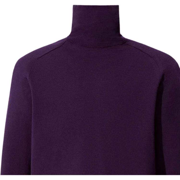 Мужской свитер UNIQLO FW20 (/ серо-фиолетовый) — фото 2