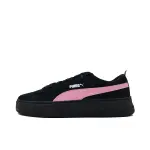 PUMA Smash Platform Berry Sweetheart Artificial Leather, Leather Cushioning, Wear Resistant Low top Skateboard Shoes