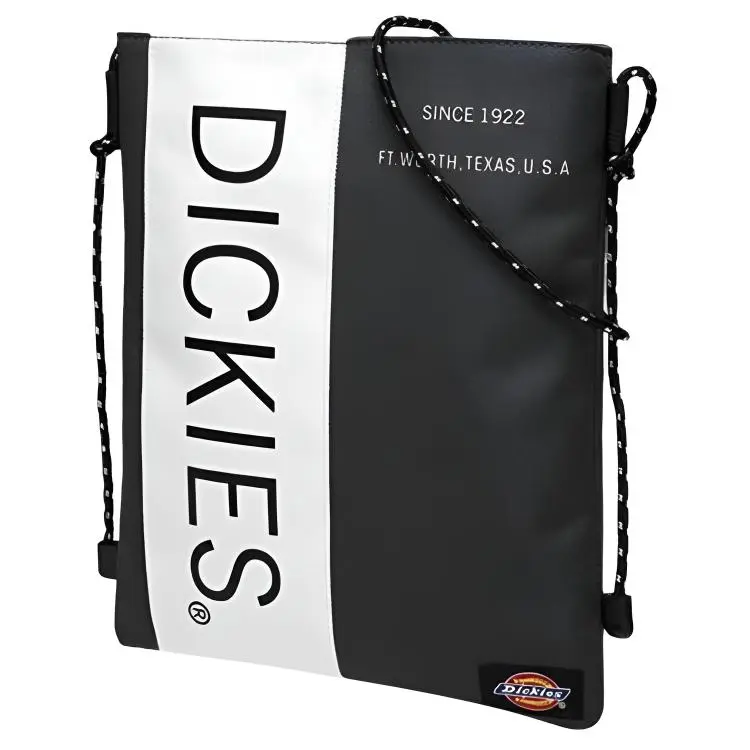 Dickies Polyester Shoulder Bag Unisex Black