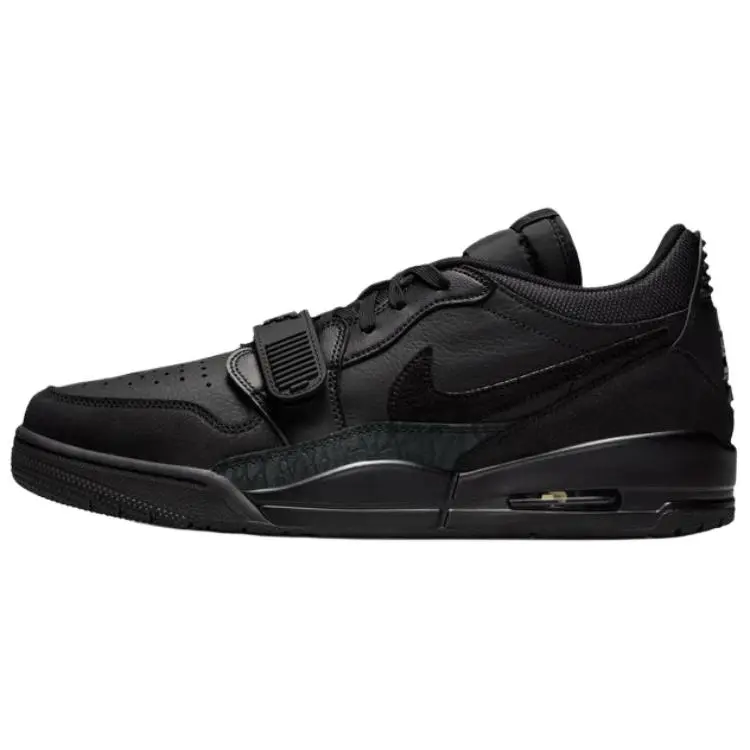 Jordan Air Jordan Legacy Low top Vintage Basketball Shoes Men's Black