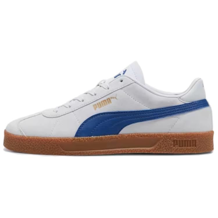 PUMA Club Abrasion Resistant Low top German Army Trainers Unisex White Blue