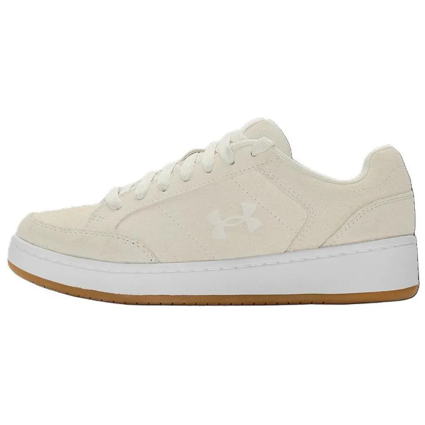 Under Armour Official Abrasion Resistant Low top Skateboard Shoes Women's Ecru
