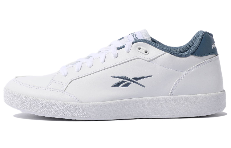 Reebok Vector Smash Low Top Casual Skate Shoes Unisex White Blue