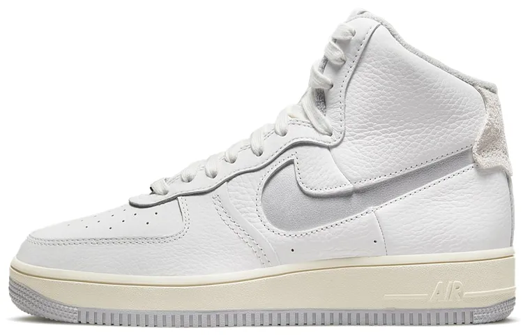 Nike Air Force 1 High Sculpt White Silver Women's