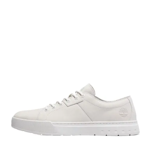 Timberland Maple Grove Leather Low top Skateboard Shoes Men's White