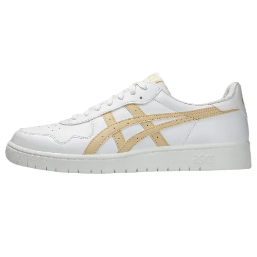 Asics JAPAN S Synthetic Leather Low top Skateboard Shoes Unisex White