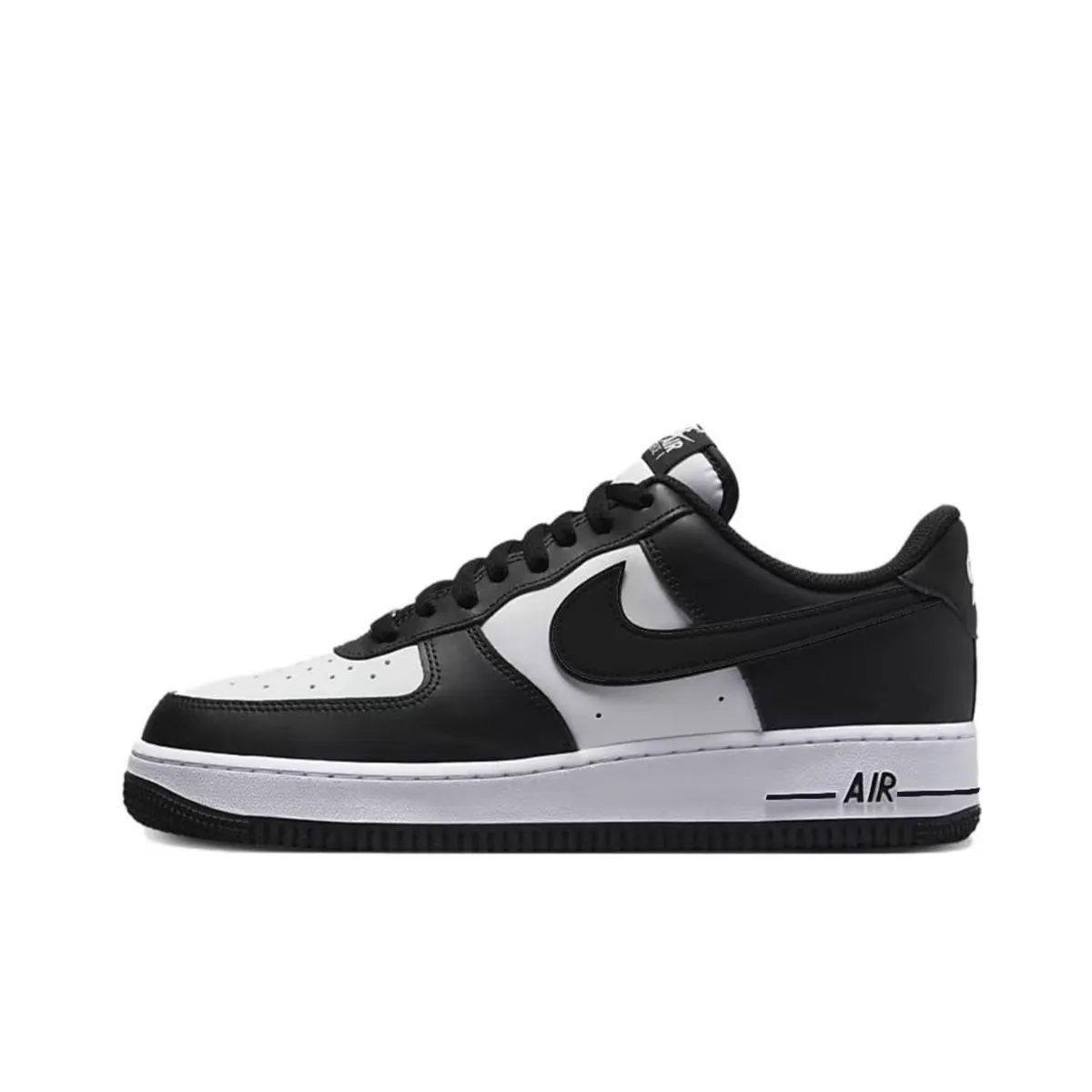 Nike Air Force 1 Fashion Slip Resistant Abrasion Resistant Low top Skateboard Shoes Unisex White Black