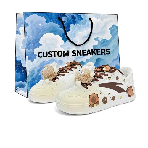 Anta Slip Resistant Cushioning Abrasion Resistant Lightweight Breathable Height Increasing Low top Skateboard Shoes
