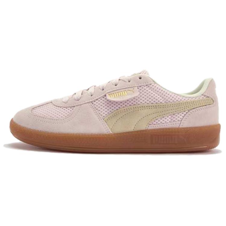 PUMA Palermo Abrasion Resistant Low top German Army Trainers Women's Pink