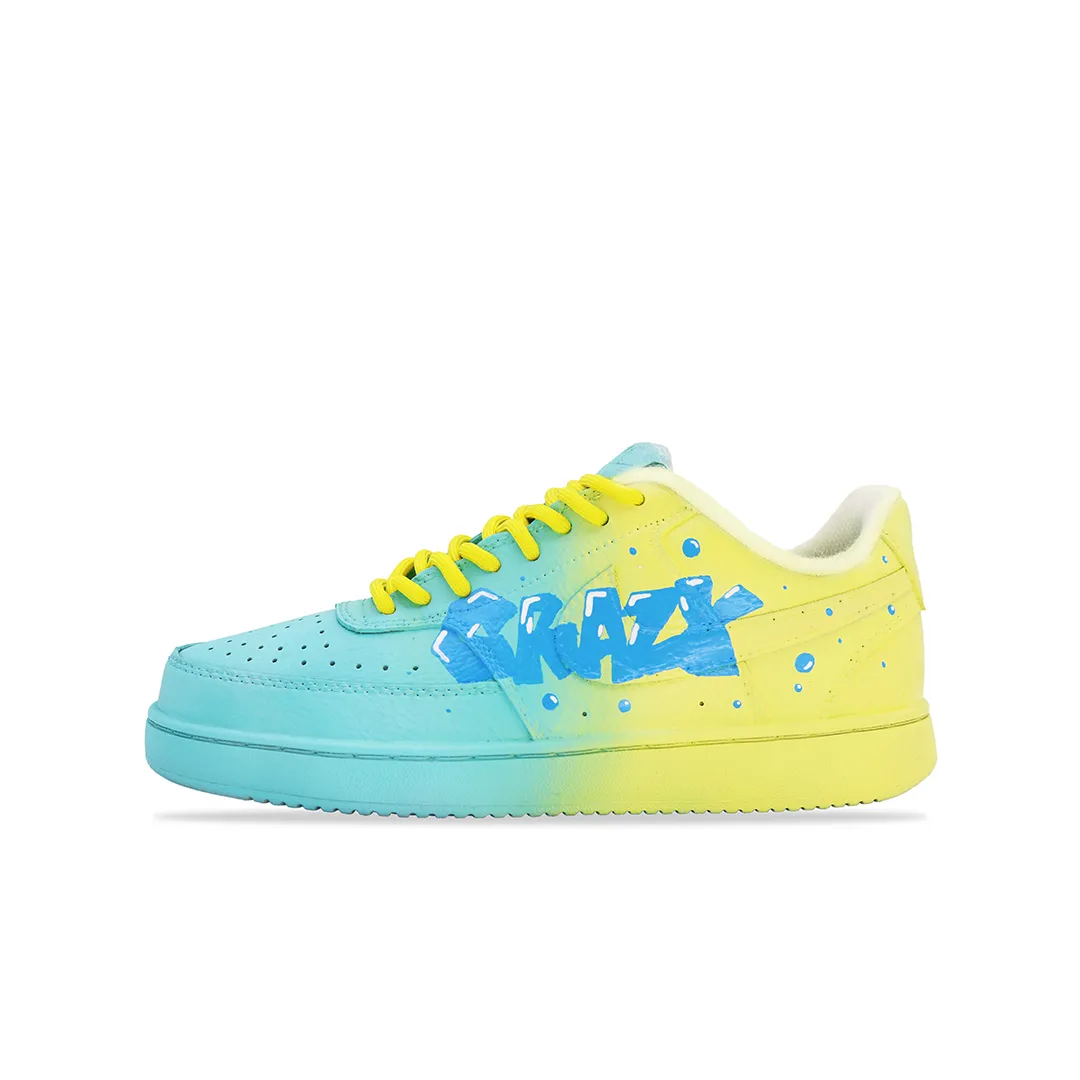 Nike Court Vision CRAZY Fashionable And Versatile, Street Style Synthetic Leather Slip Resistant Abrasion Resistant