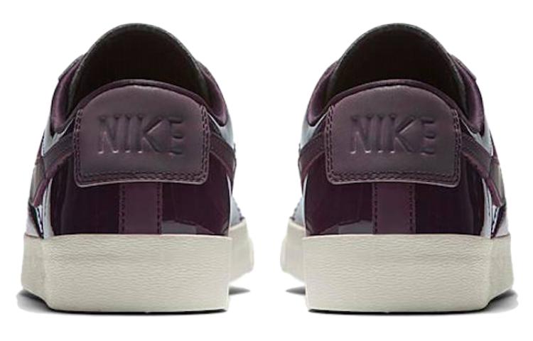 Женские кеды Nike Blazer Nocturne Port Wine (бордовые) — 葡萄紫/蓝/浅棕 — фото 5
