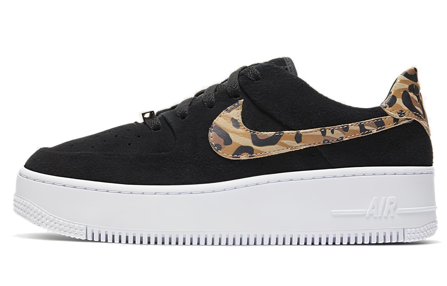 Nike Air Force 1 Sage Low 'Black Leopard' Women's