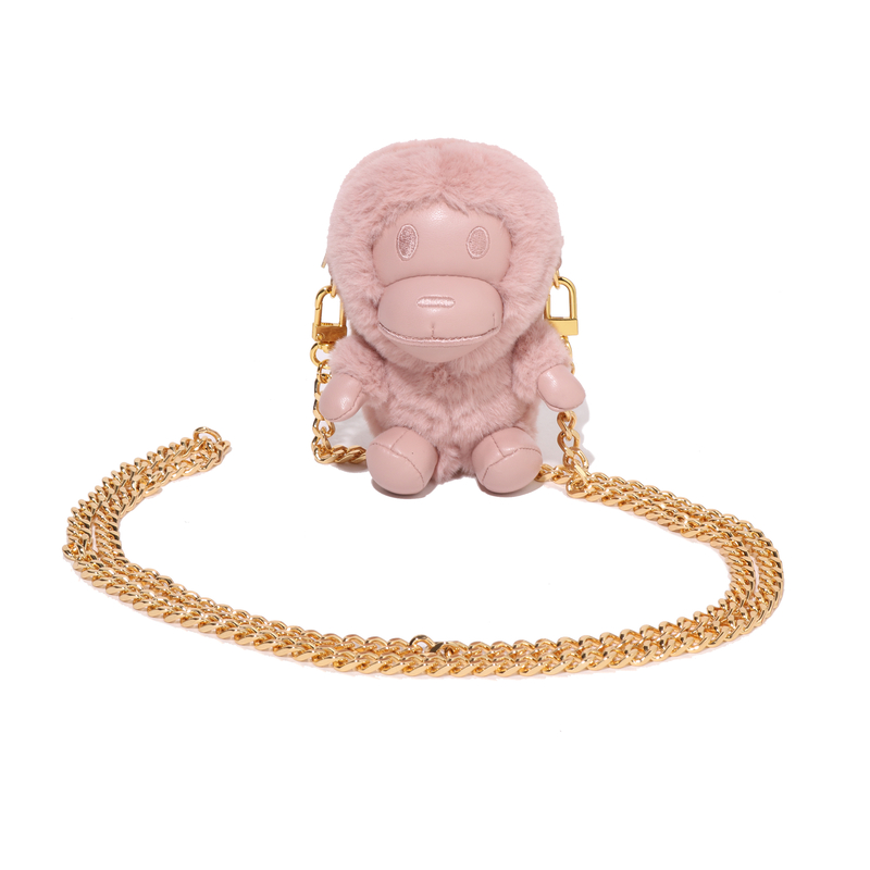 Женская сумка A BATHING APE BABY MILO (розовая)