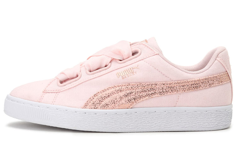 PUMA Basket Heart Canvas 'Pink' Women's