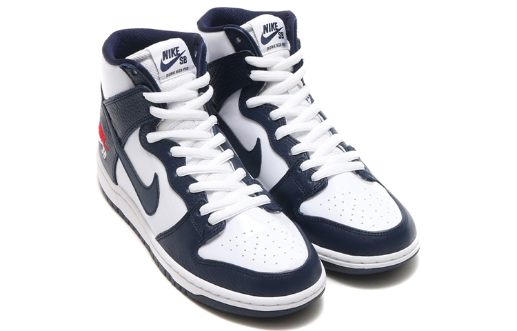 Кеды Nike Dunk SB Future Court Obsidian (сине-белые) — фото 3
