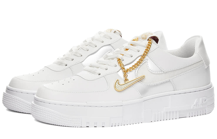 Женские кроссовки Nike Air Force 1 Pixel (белый) — фото 3