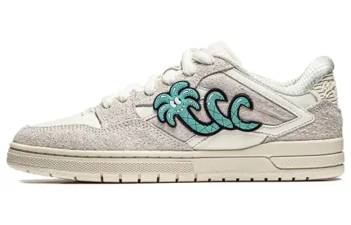 Li Ning Wave PROS Steven Harrington Collaboration Edition Cushioning, Wear Resistant Low top Skateboard Shoes Women's