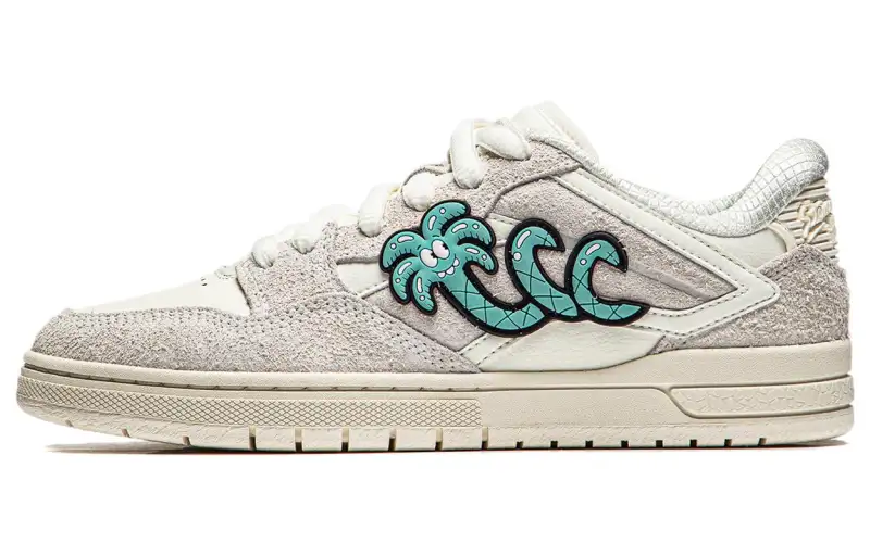 Li Ning Wave PROS Steven Harrington Collaboration Edition Cushioning, Wear Resistant Low top Skateboard Shoes Women's