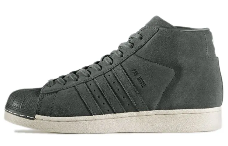 Adidas Originals Pro Model Skateboard Shoes Men's Mid Top Green