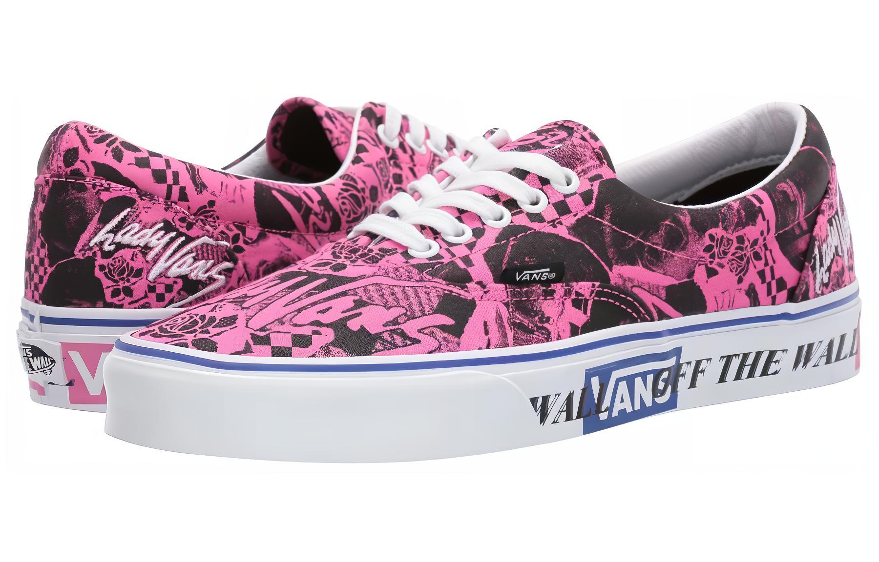 Женские кеды Vans Era (розовый) — фото 2