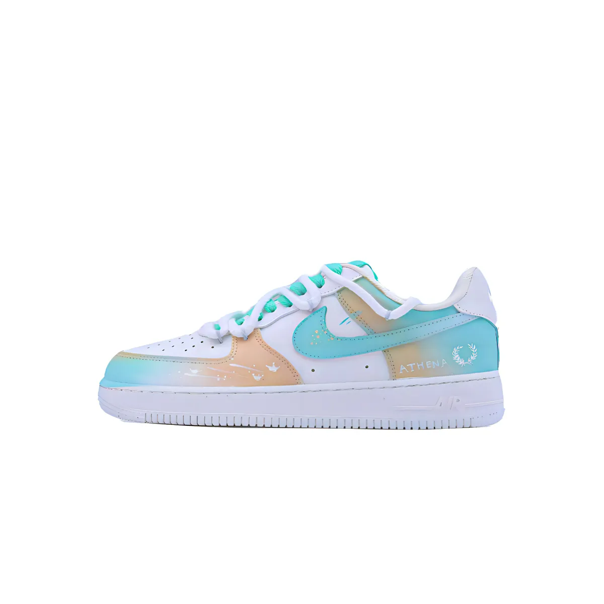 Nike Air Force 1 New Singularity, Athena Slip Resistant Abrasion Resistant Low top Skateboard Shoes Unisex