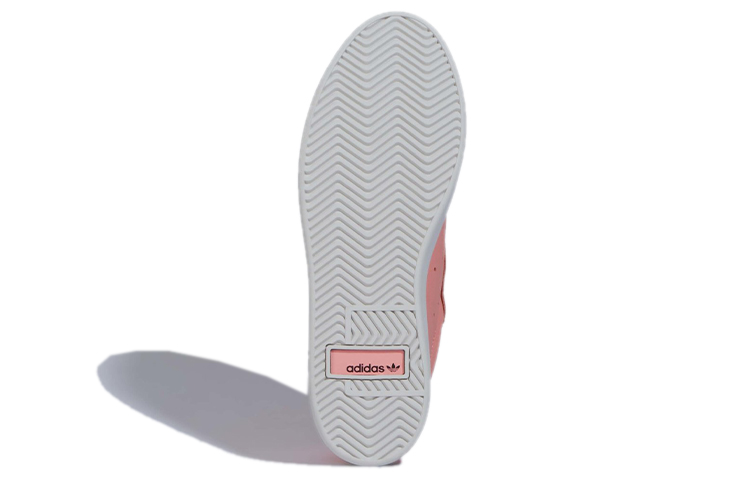 Женские кеды adidas originals Sleek (бело-розовые) — фото 6