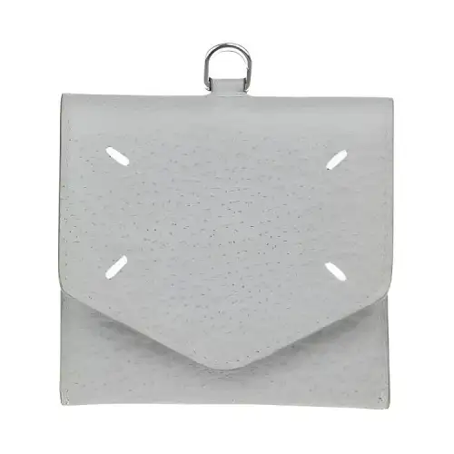 Maison Margiela Calfskin Card Holder Women's Gray