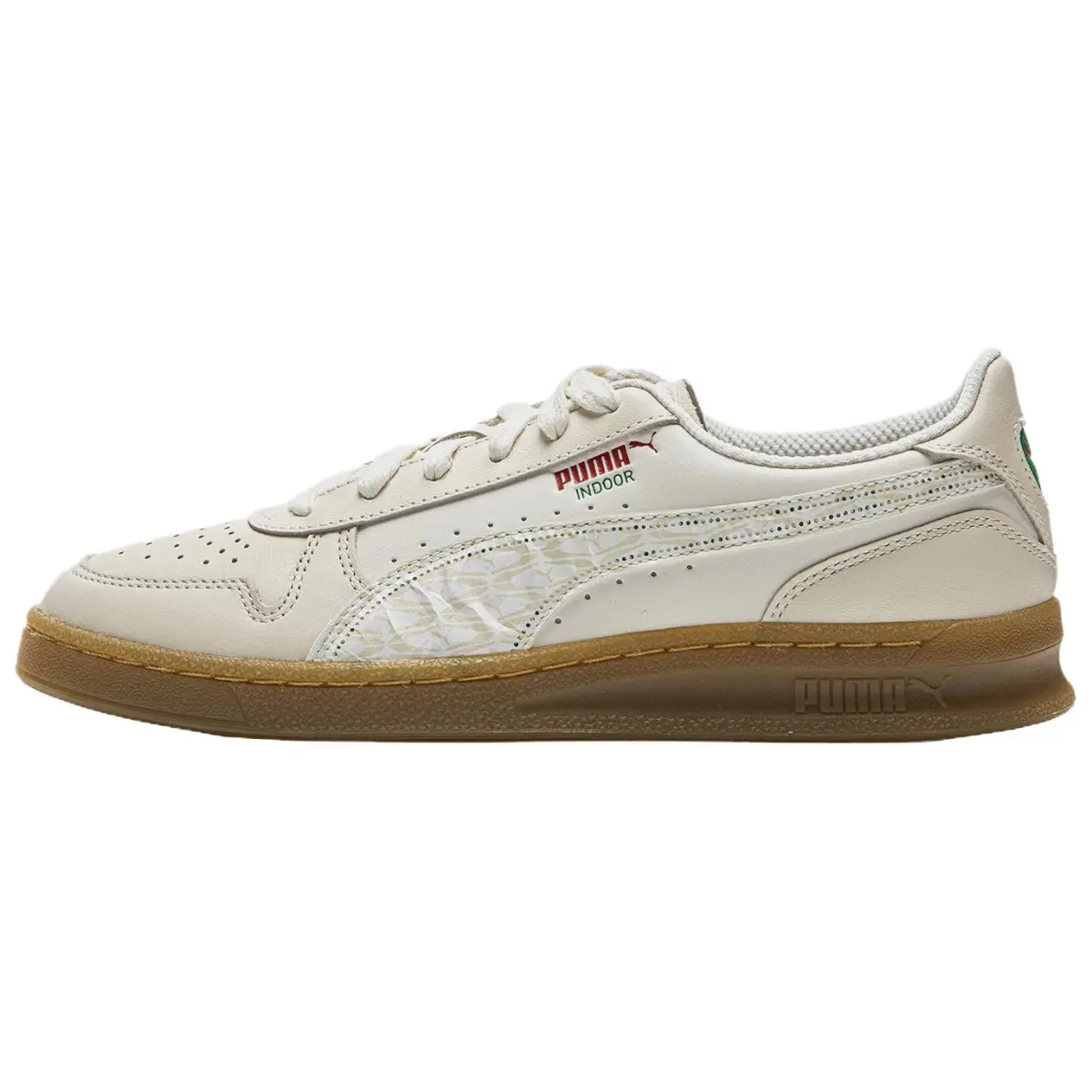 PUMA Indoor OG Abrasion Resistant Low top Skateboard Shoes Men's Ecru