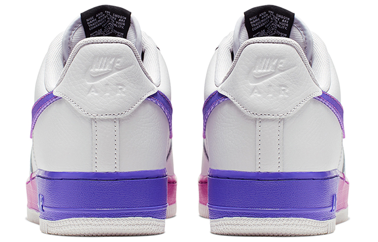 Кроссовки Nike Air Force 1 07 LV8 (сине-розовый градиент) — фото 3