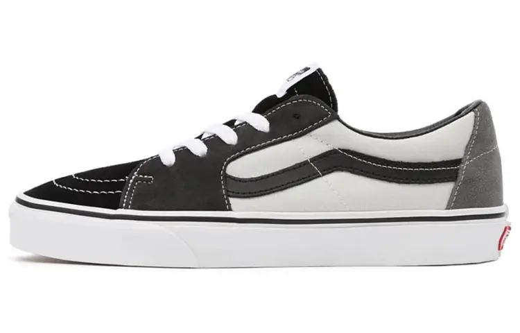 Sk8 Vans-Low 'Color Block - Drizzle White'