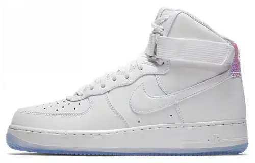 Nike Air Force 1 High Premium 'White Ice Blue' Women's
