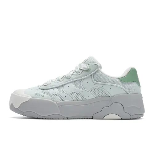 FILA OMELETTE Egg Bag Shoes Low top Skateboard Shoes Women's Shy Green