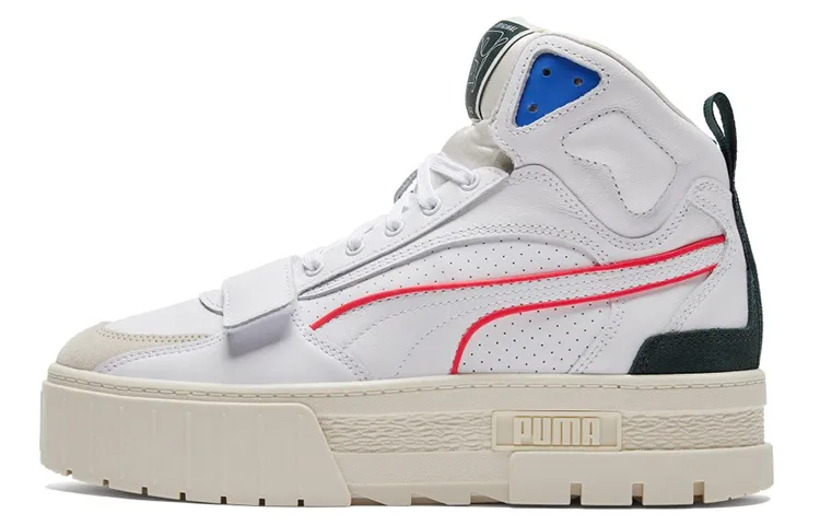 PUMA Mayze Mid Whisper White Women's