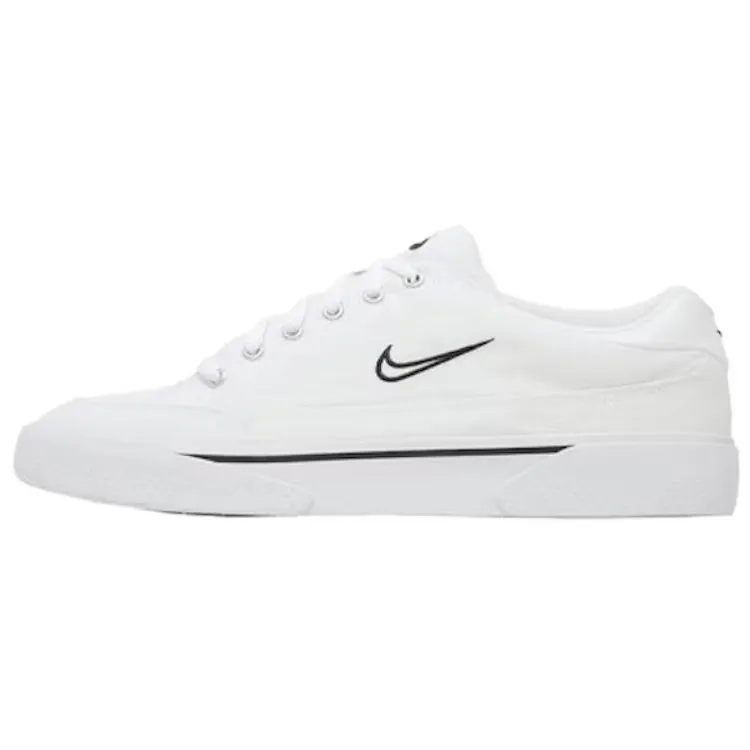 Nike GTS Abrasion Resistant Abrasion Resistant Low top Skateboard Shoes Unisex White Black