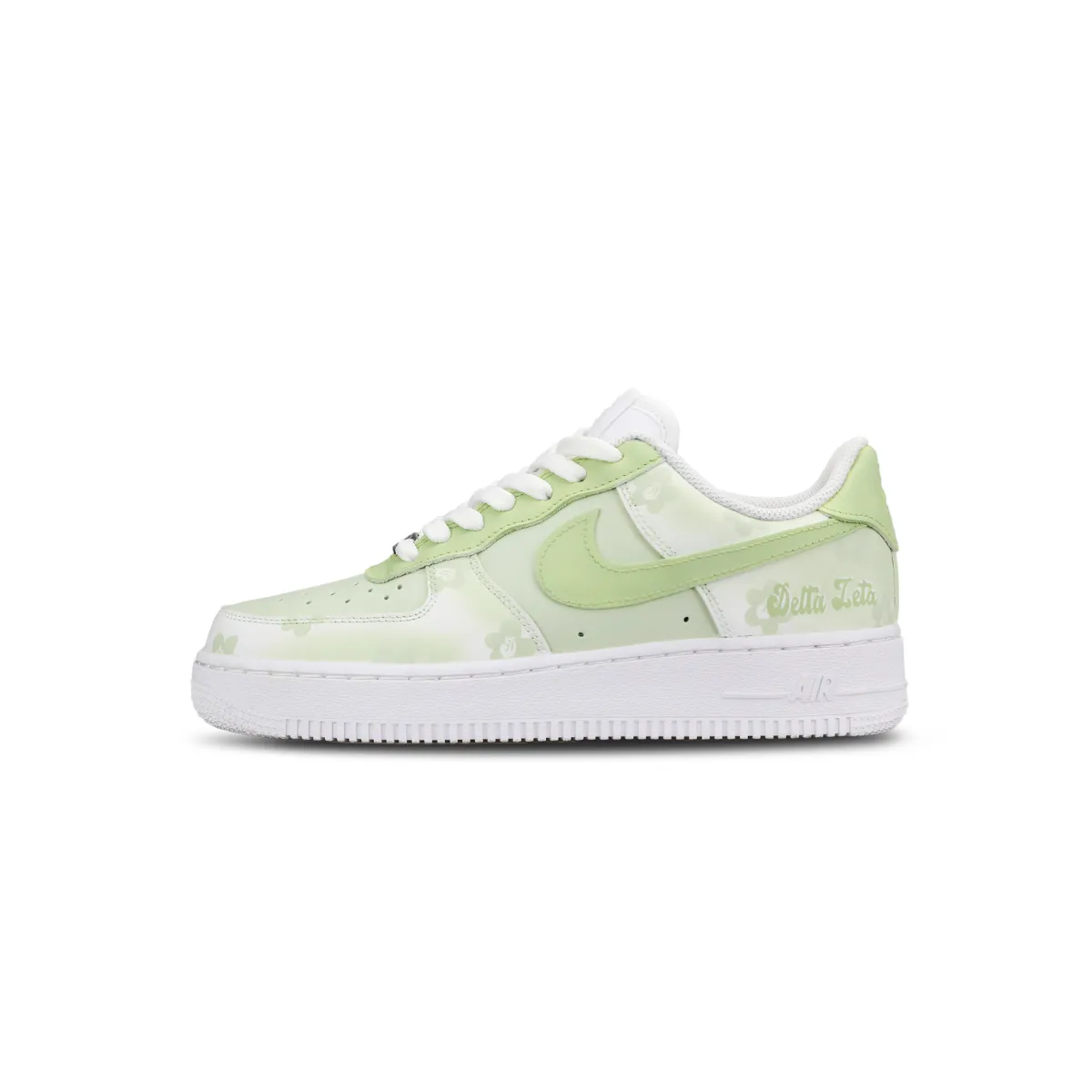 Nike Air Force 1 Low top Skateboard Shoes Women's Green White