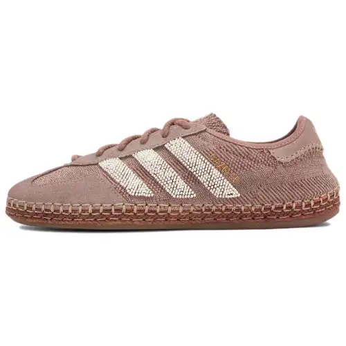 CLOT x Adidas Originals Gazelle Low top Skateboard Shoes Unisex Brown