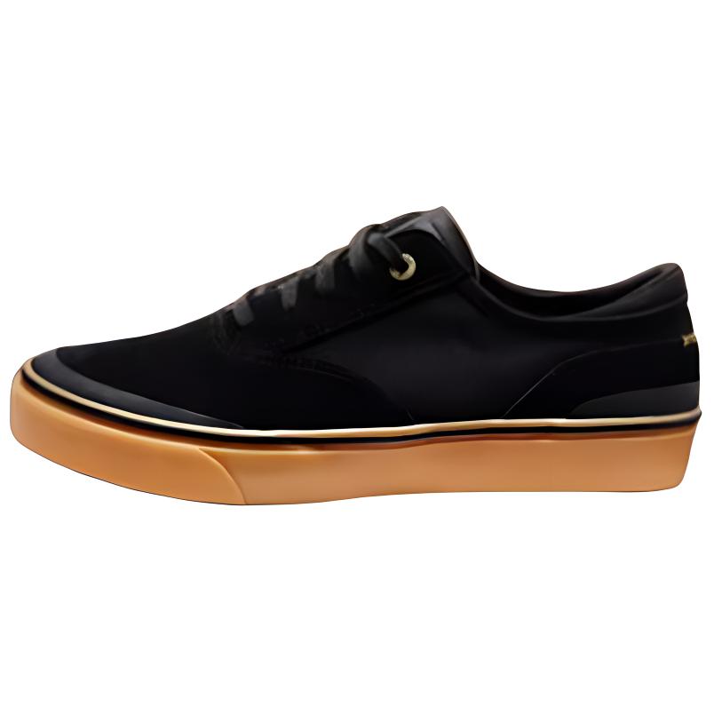 DECATHLON Slip Resistant Abrasion Resistant Low top Skateboard Shoes Men's Black