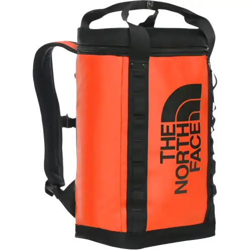 THE NORTH FACE 28.5L Backpack Outdoor Bag Abrasion Resistant Orange Unisex