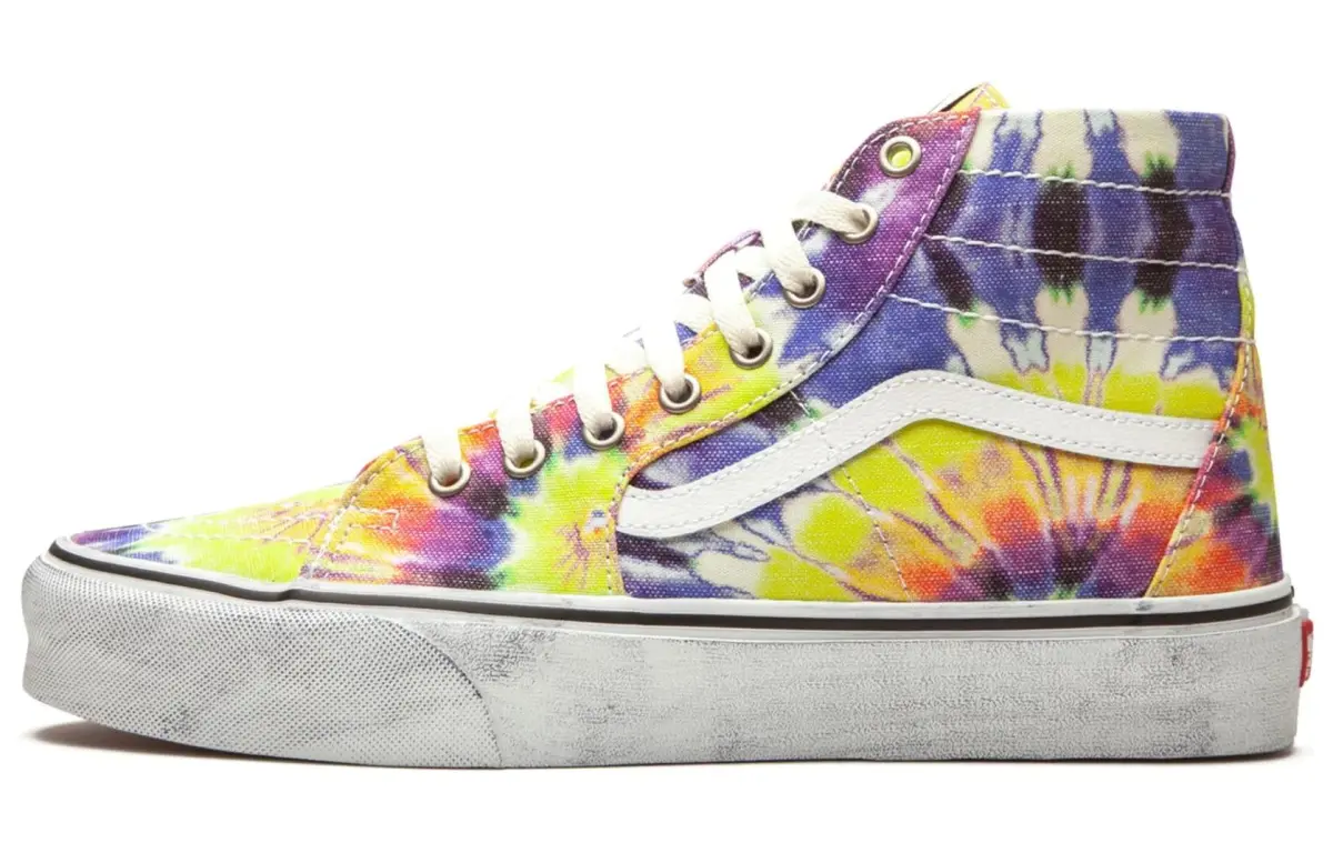 Sk8 Vans-Hi 'Washed - Tie Dye'