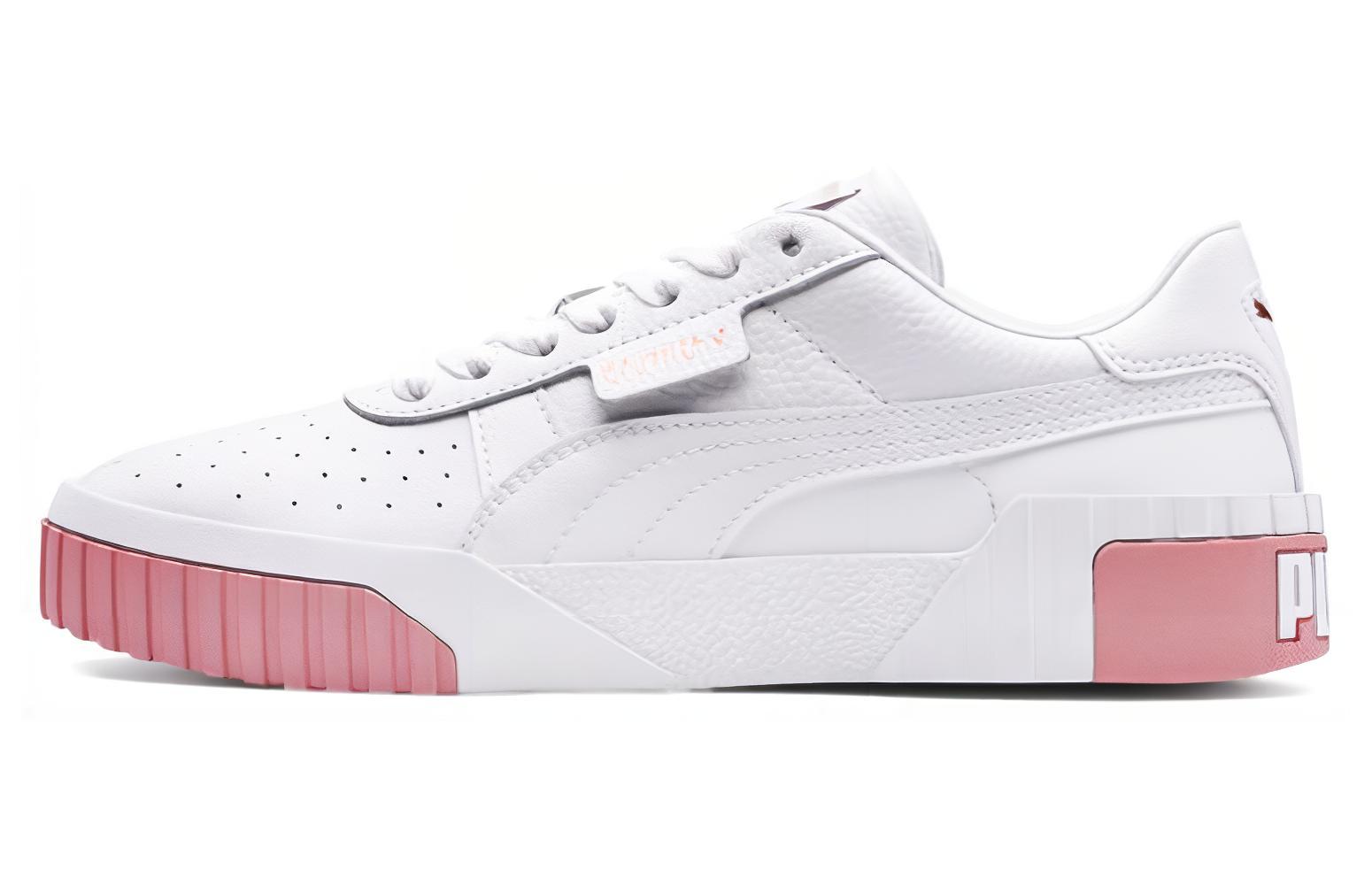 PUMA Cali Skate Shoes 'White Pink' Women's